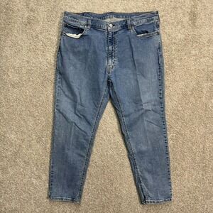Levi's 531 Athletic Slim Jeans Mens 40x30 Blue Medium Wash Tapered Stretch Denim